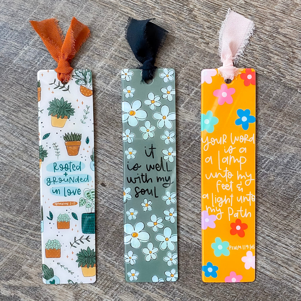 Acrylic Bookmark - Lyla's: Clothing, Decor & More - Plano Boutique