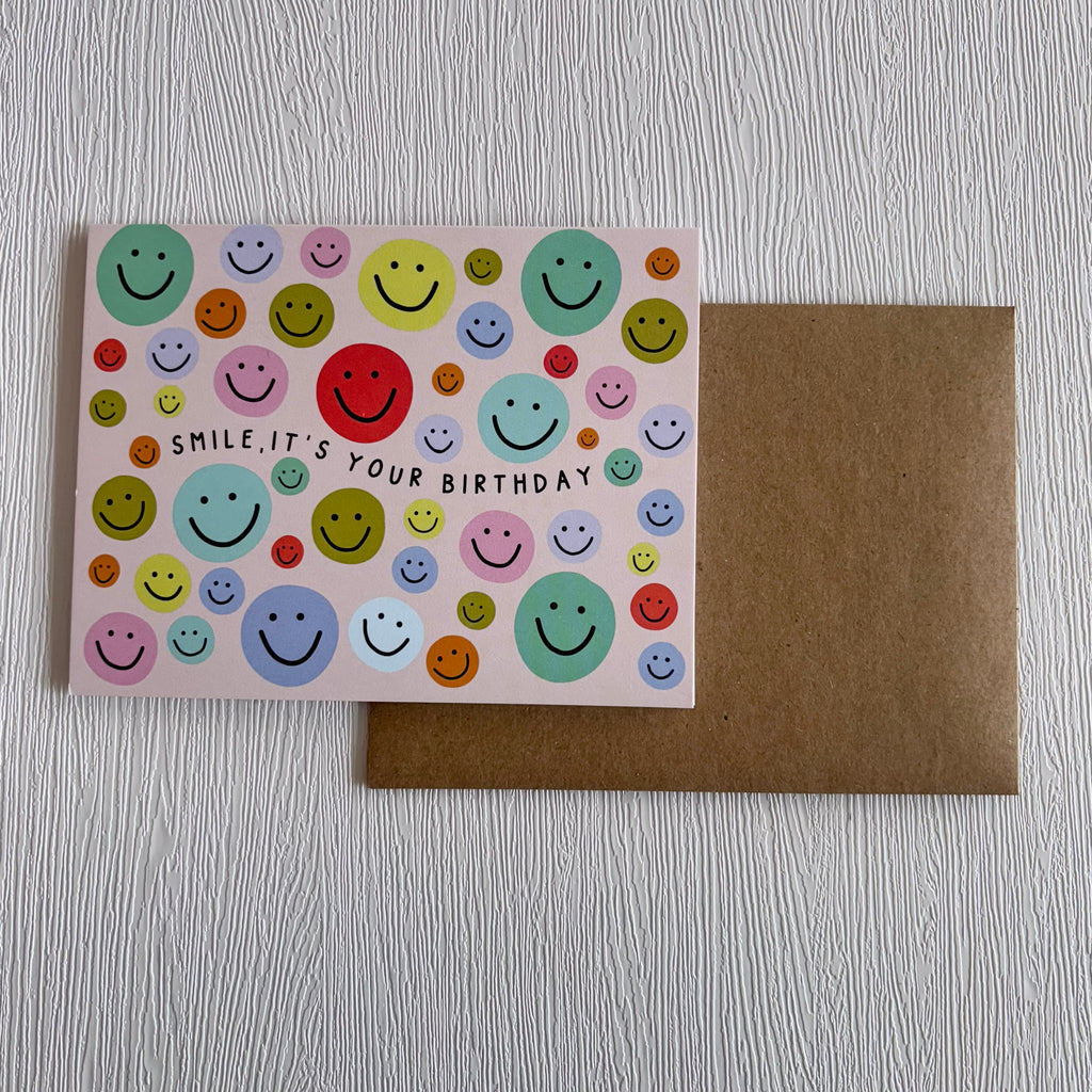 Smile, It's Your Birthday Greeting Card - Lyla's: Clothing, Decor & More - Plano Boutique