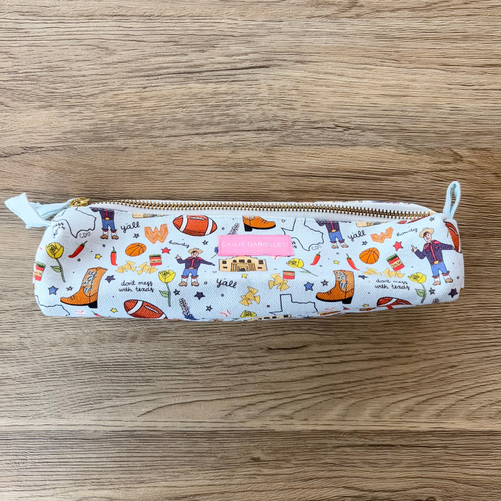 Love for Texas Pencil Pouch - Lyla's: Clothing, Decor & More - Plano Boutique
