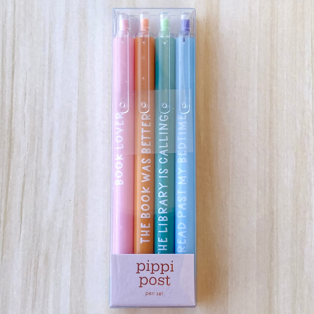 Book Lover Pen Set - Lyla's: Clothing, Decor & More - Plano Boutique
