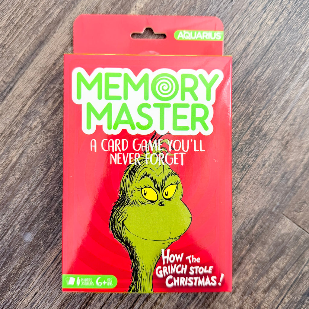 Grinch Memory Master Card Game - Lyla's: Clothing, Decor & More - Plano Boutique