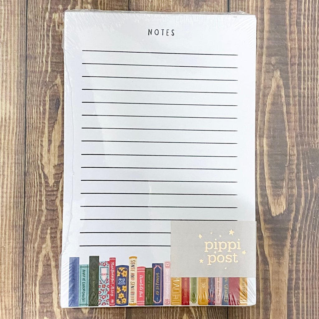 Book Stack Notepad - Lyla's: Clothing, Decor & More - Plano Boutique
