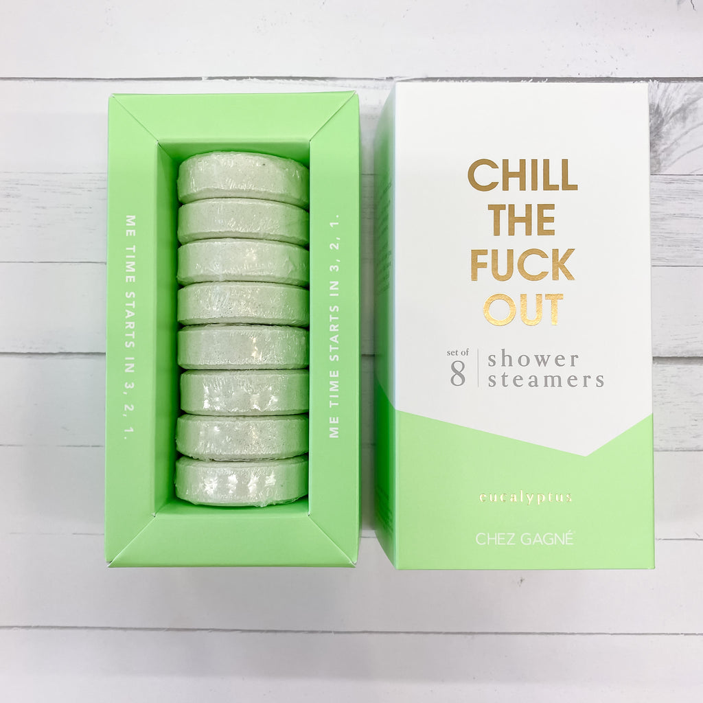 Chill the Fuck Out Shower Steamer Set - Lyla's: Clothing, Decor & More - Plano Boutique