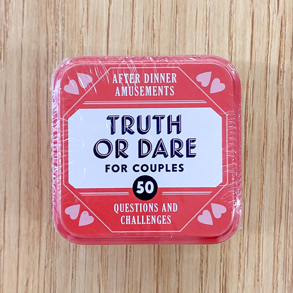 After Dinner Amusements: Truth or Dare for Couples Game - Lyla's: Clothing, Decor & More - Plano Boutique