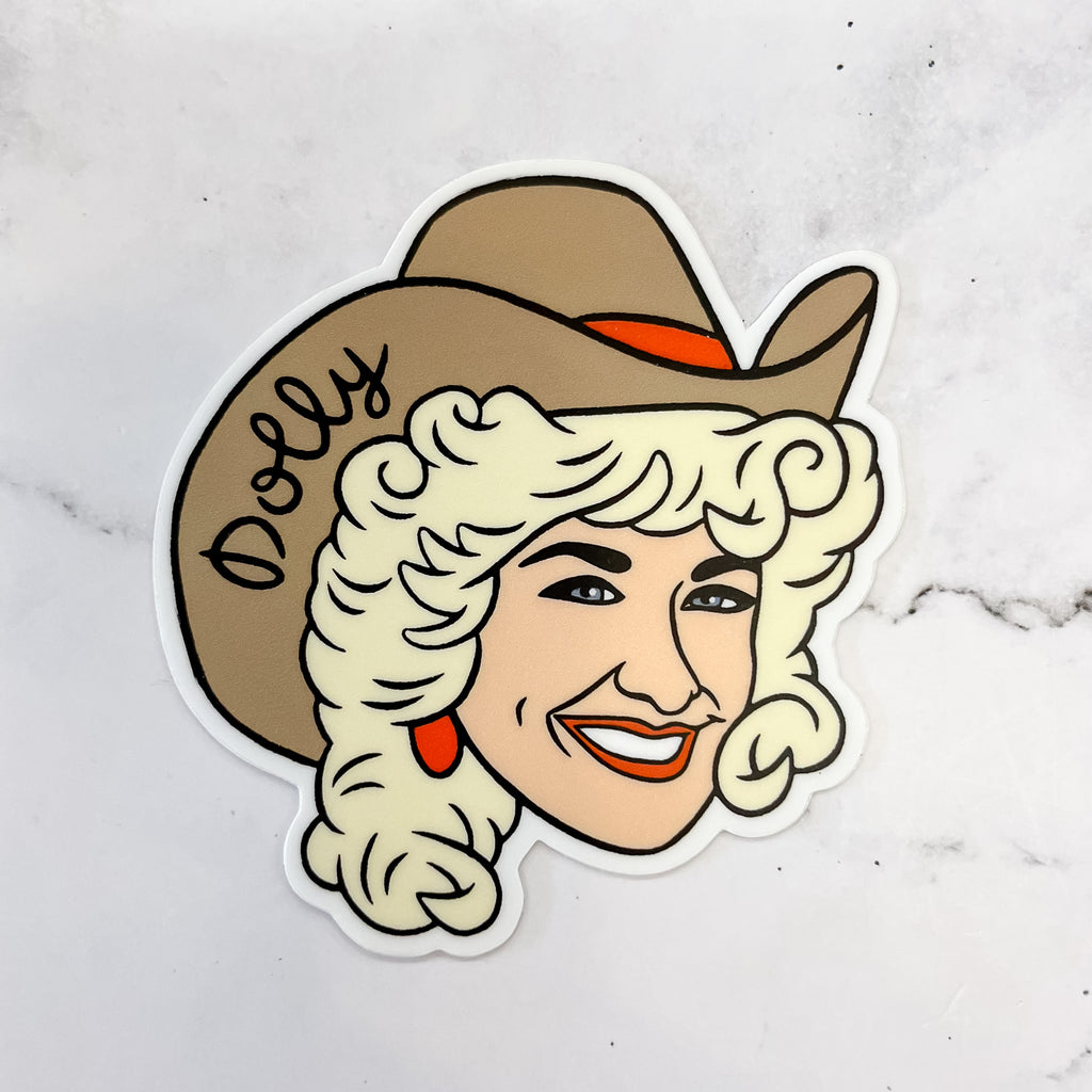 Dolly Parton Sticker - Lyla's: Clothing, Decor & More - Plano Boutique