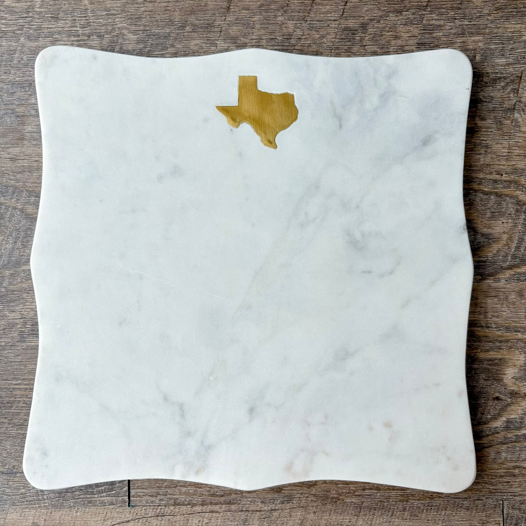 Texas Marble Serving Board - Lyla's: Clothing, Decor & More - Plano Boutique