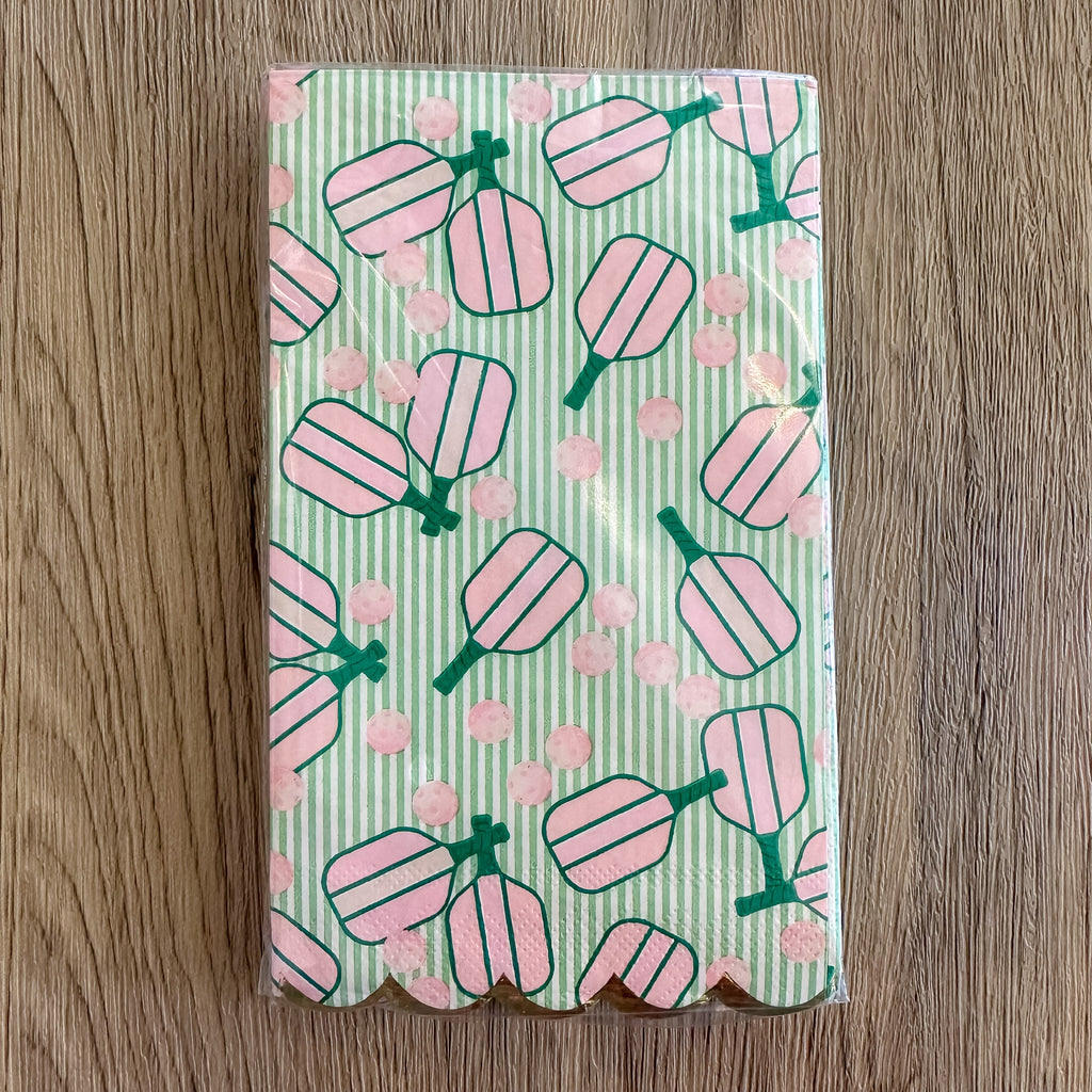Pickleball Stripe Paper Guest Towel Packs - Lyla's: Clothing, Decor & More - Plano Boutique