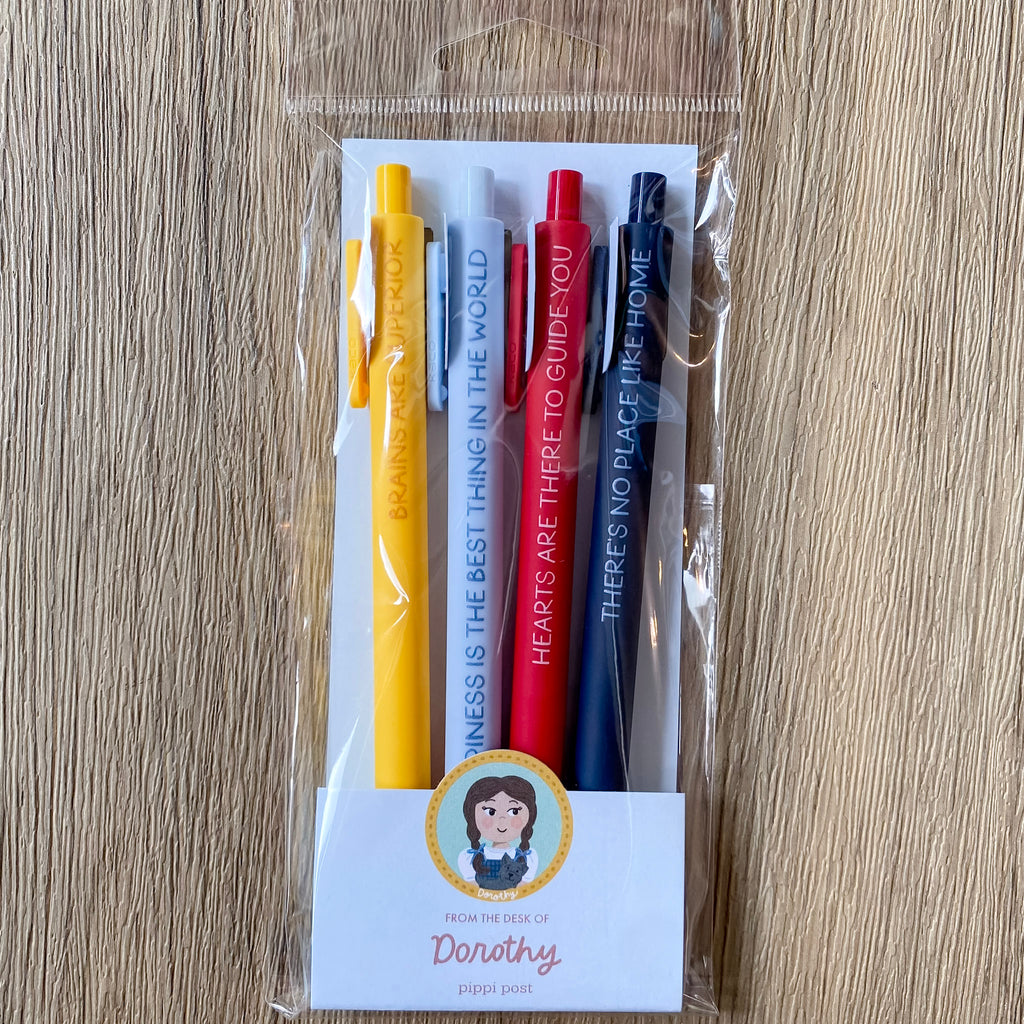 Wizard Of Oz Dorothy Pen Set - Lyla's: Clothing, Decor & More - Plano Boutique