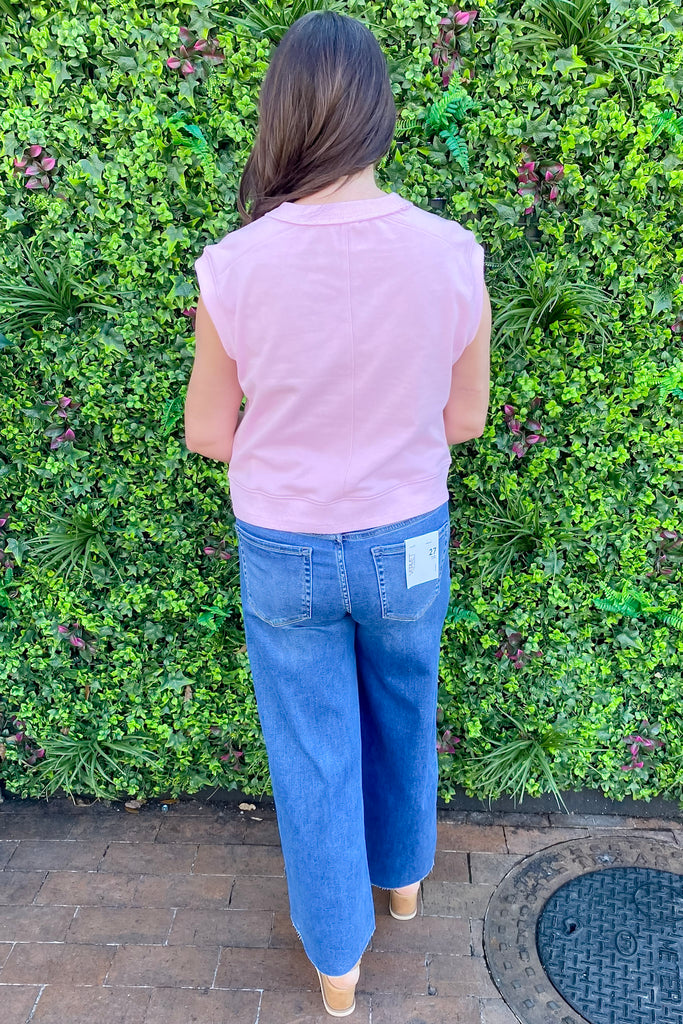 Here We Are Lilac Pink Top - Lyla's: Clothing, Decor & More - Plano Boutique