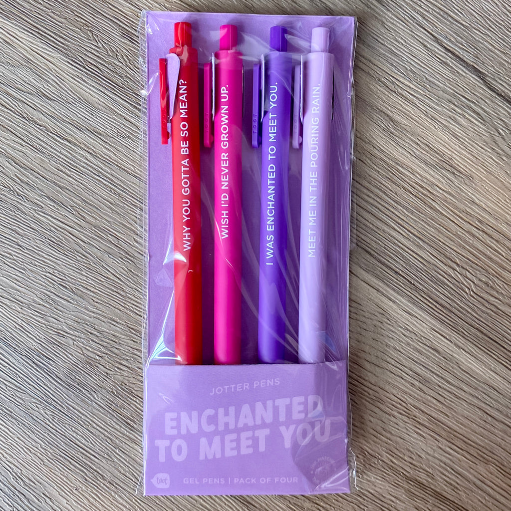 Swiftie Jotter Pens - Enchanted To Meet You - Lyla's: Clothing, Decor & More - Plano Boutique