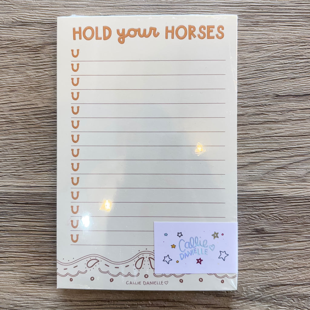 Hold Your Horses Southern Notepad - Lyla's: Clothing, Decor & More - Plano Boutique