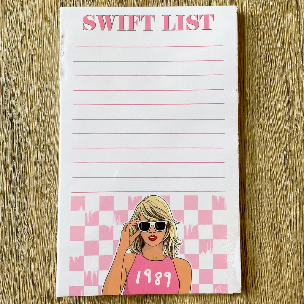Notepad: Swift List - Lyla's: Clothing, Decor & More - Plano Boutique