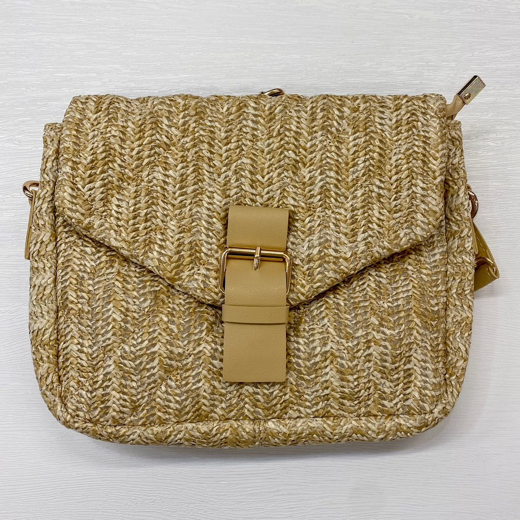 Summer Straw Crossbody Bag - Lyla's: Clothing, Decor & More - Plano Boutique