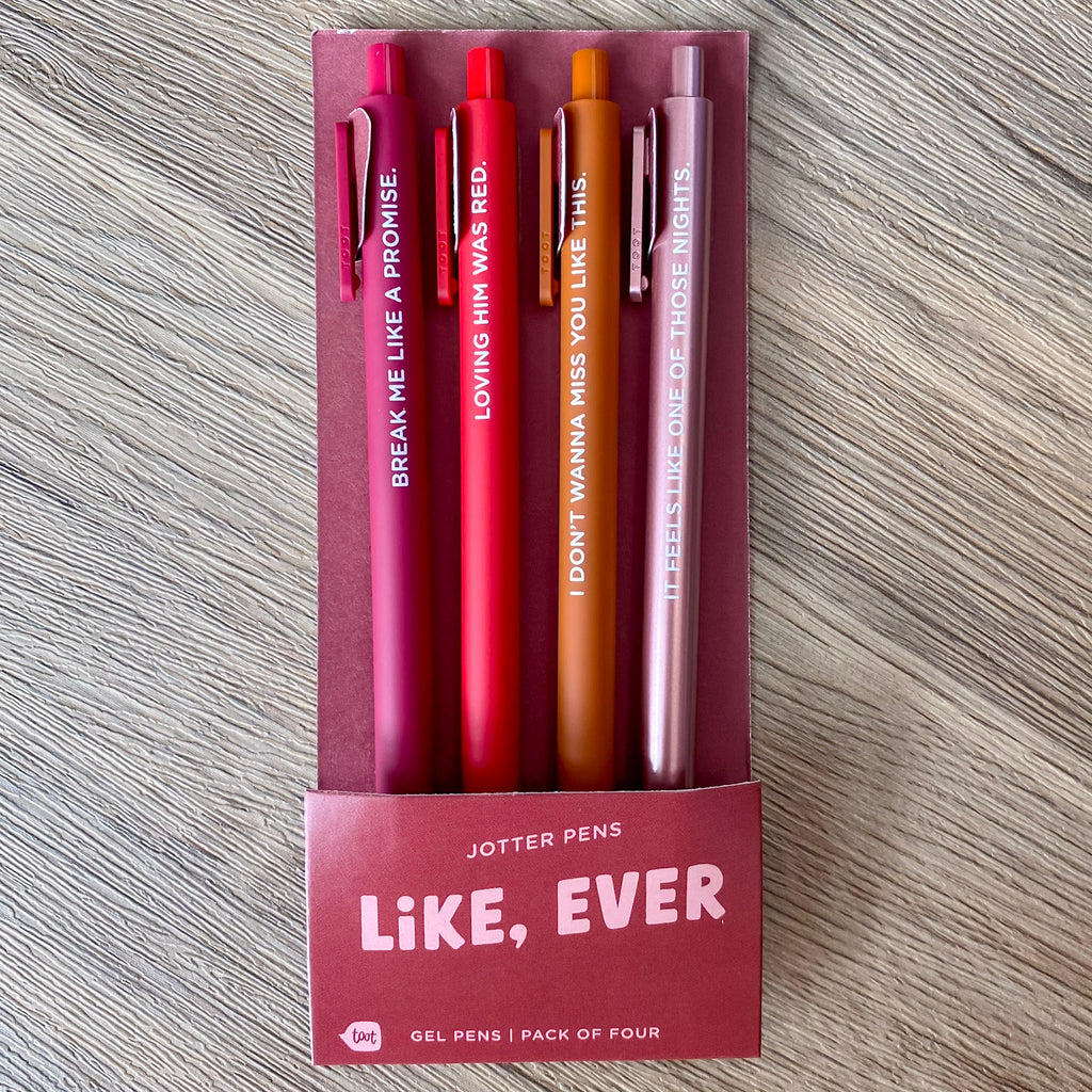 Swiftie Jotter Pens - Like Ever - Lyla's: Clothing, Decor & More - Plano Boutique