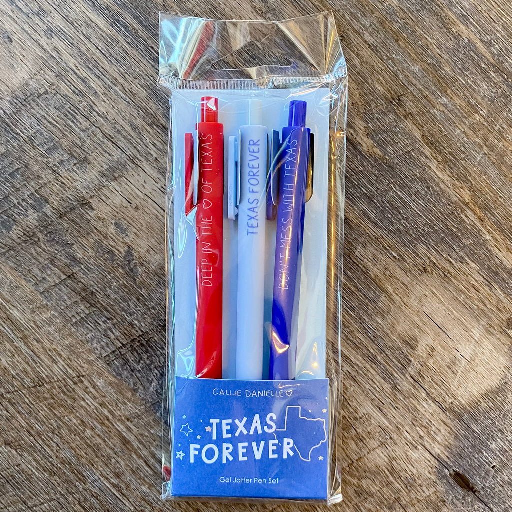 Texas Forever Pen Set - Lyla's: Clothing, Decor & More - Plano Boutique