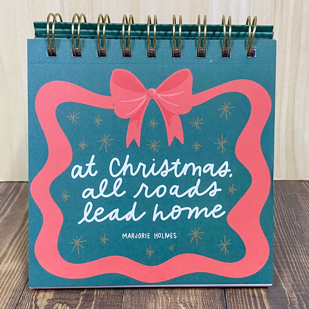 25 Days Of Christmas - Quotes + Prompts Advent Desk Calendar - Lyla's: Clothing, Decor & More - Plano Boutique