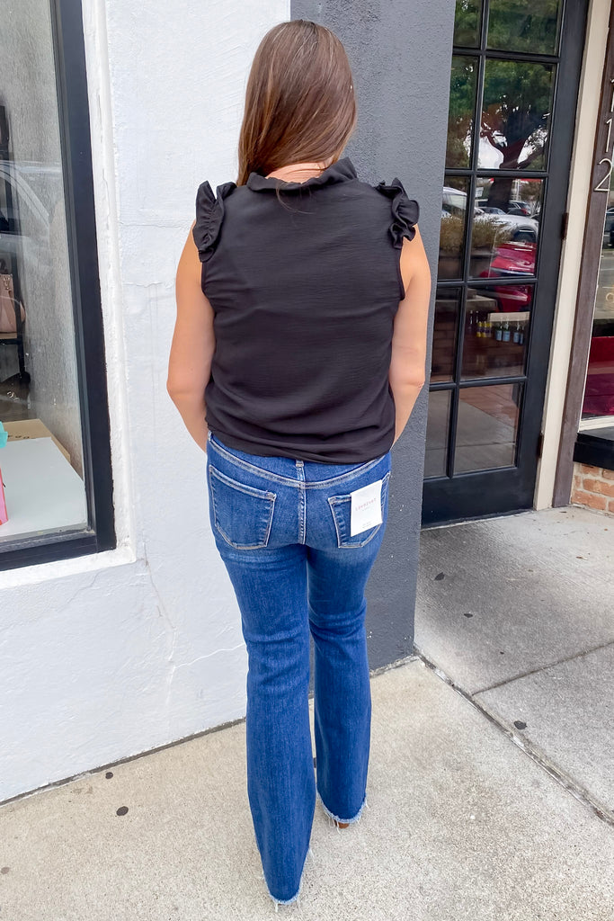 Send an Alert For This Black Top - Lyla's: Clothing, Decor & More - Plano Boutique