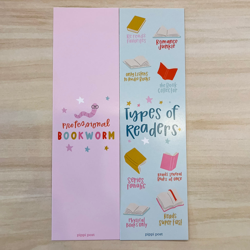 Types of Readers Bookmark Set - Lyla's: Clothing, Decor & More - Plano Boutique