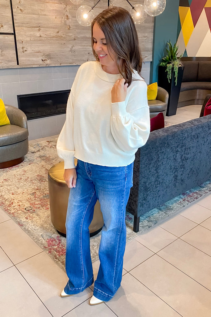 Special Day Cream Sweater - Lyla's: Clothing, Decor & More - Plano Boutique