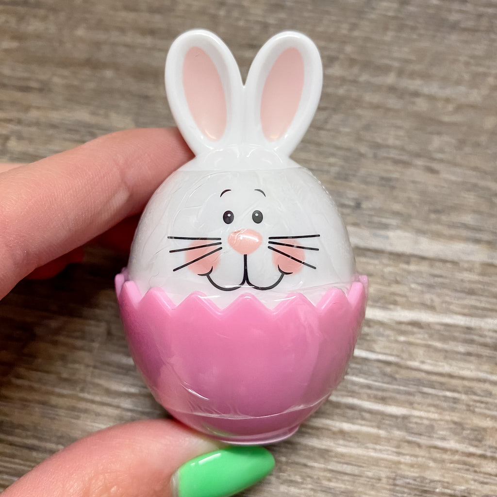 Bunny Kisses Marshmallow Scented Pink and White Swirl Lip Balm Unit - Lyla's: Clothing, Decor & More - Plano Boutique