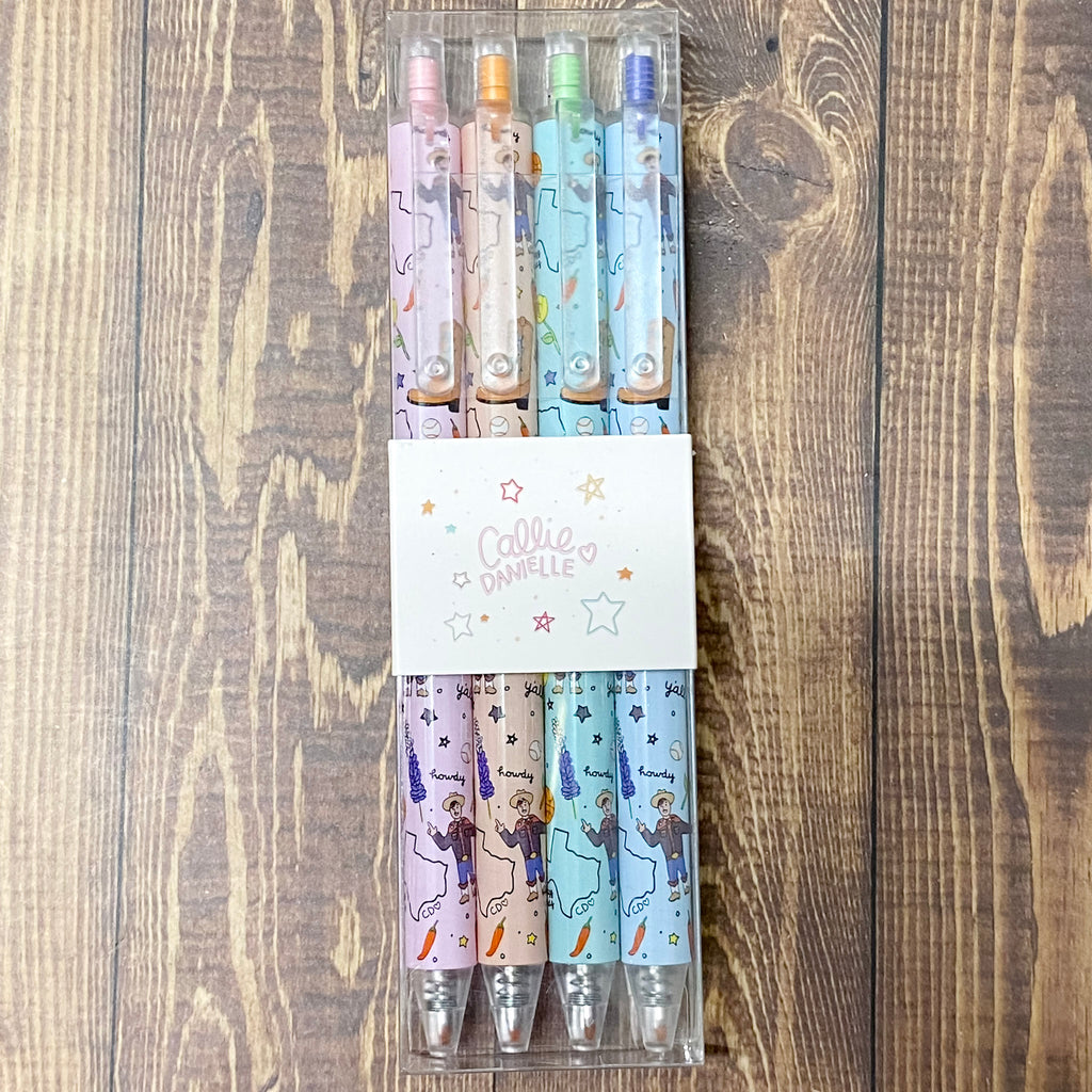 Texas Pen Set by Callie Danielle - Lyla's: Clothing, Decor & More - Plano Boutique