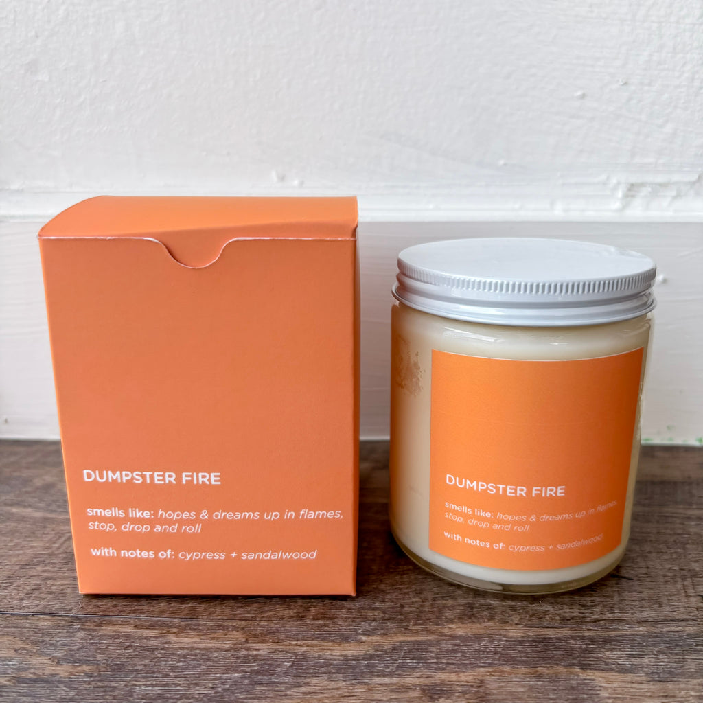 Dumpster Fire Candle - Lyla's: Clothing, Decor & More - Plano Boutique
