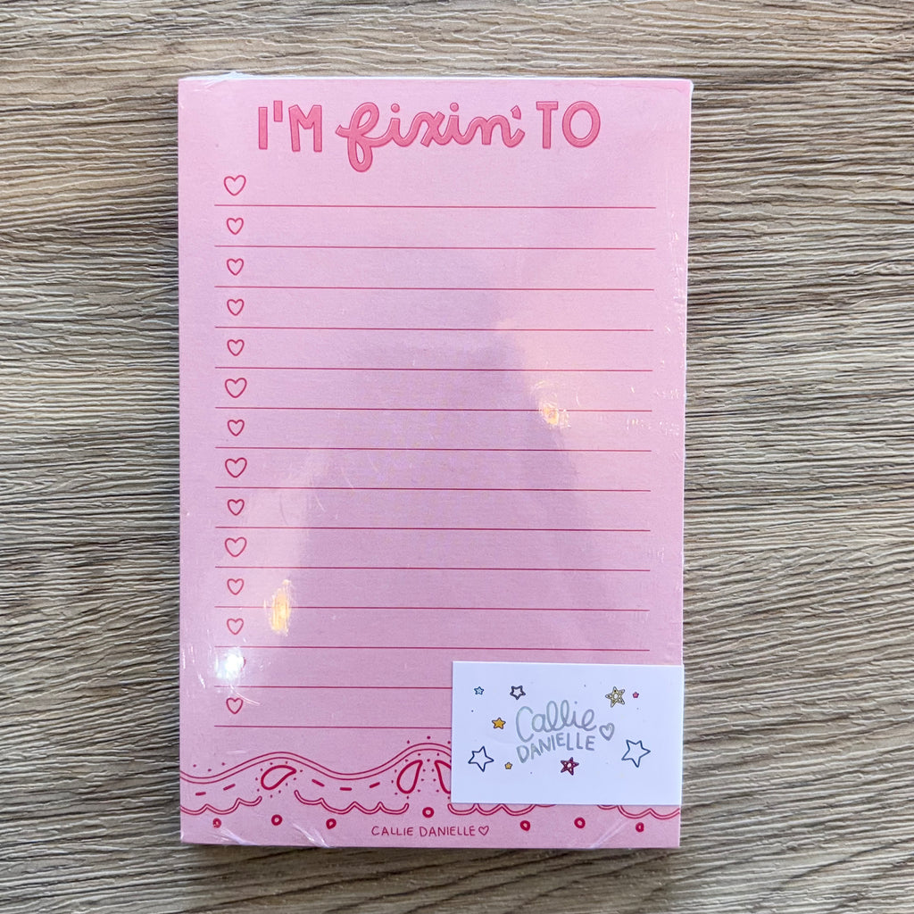 I'm Fixin To Southern Notepad - Lyla's: Clothing, Decor & More - Plano Boutique