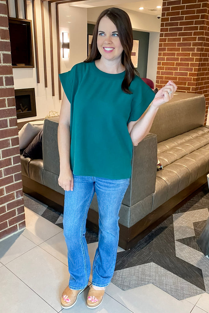 Green Vibes Only Forest Top - Lyla's: Clothing, Decor & More - Plano Boutique