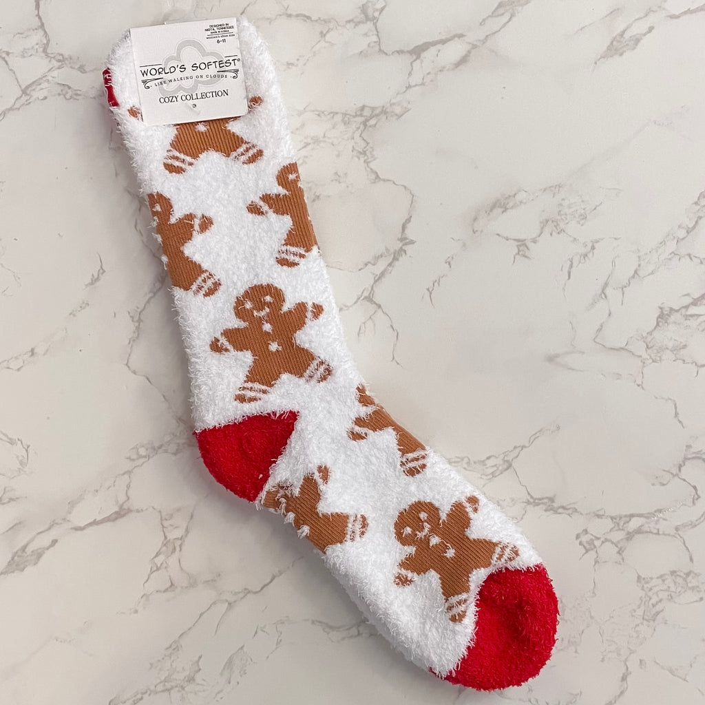 Ginger Snap Cozy Ladies Socks - Lyla's: Clothing, Decor & More - Plano Boutique