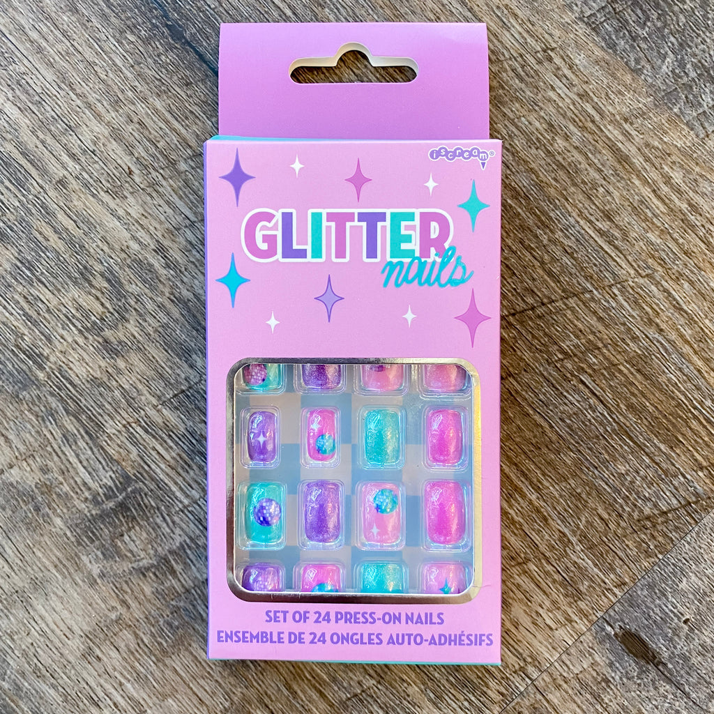 Glitter Press on Nail Set - Lyla's: Clothing, Decor & More - Plano Boutique
