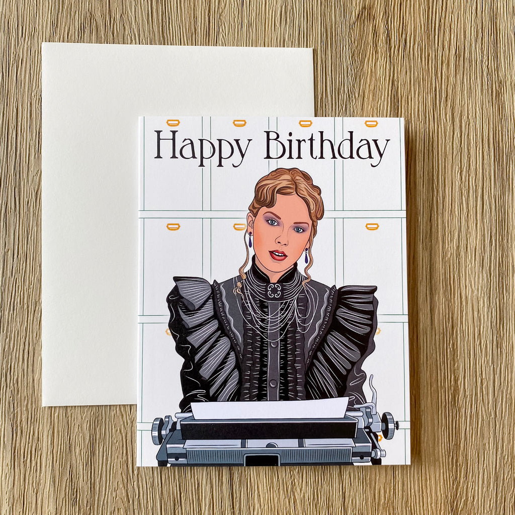 Taylor Tortured Poets Birthday Card - Lyla's: Clothing, Decor & More - Plano Boutique