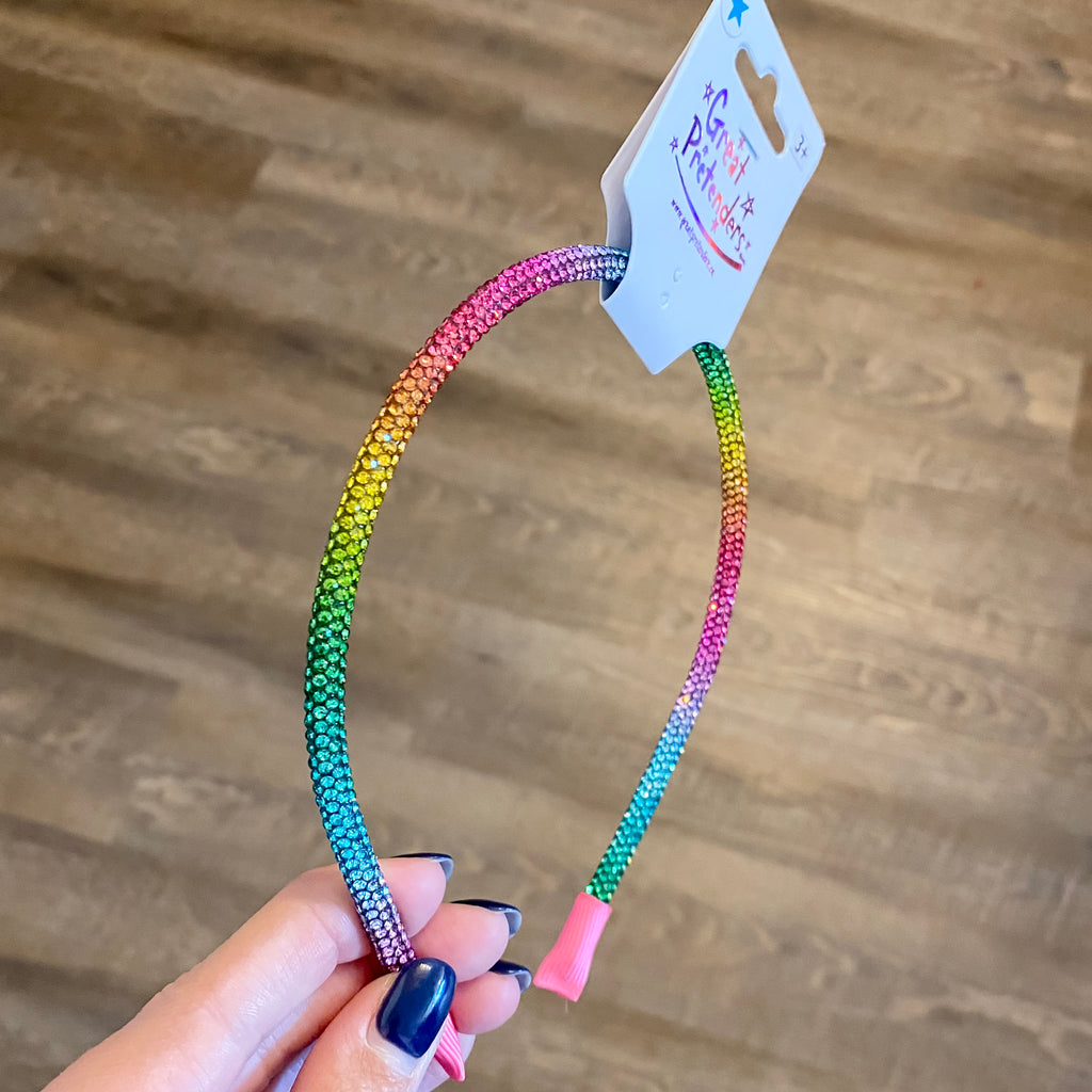 Rockin' Rainbow Headband - Lyla's: Clothing, Decor & More - Plano Boutique