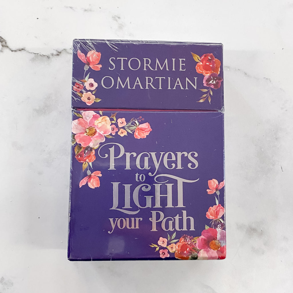 Prayers To Light Your Path Box of Blessings - Lyla's: Clothing, Decor & More - Plano Boutique