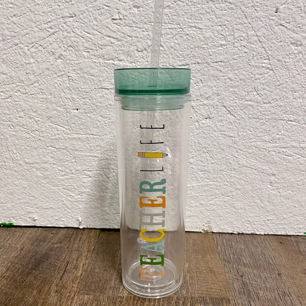 Teacher Life Tumbler - Lyla's: Clothing, Decor & More - Plano Boutique