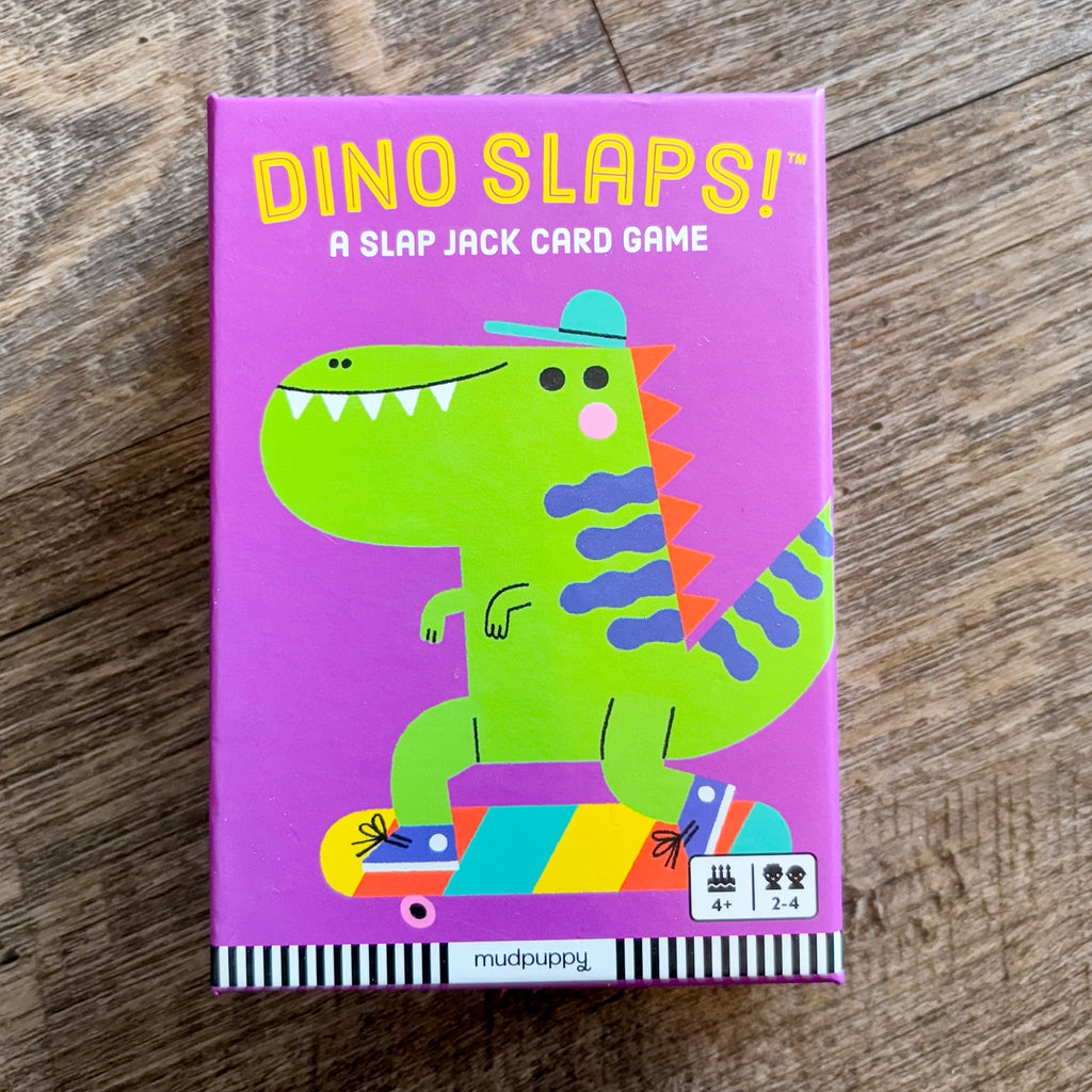 Dino Slaps! – Prehistoric Version of Classic Kids Slap Jack Card Game - Lyla's: Clothing, Decor & More - Plano Boutique