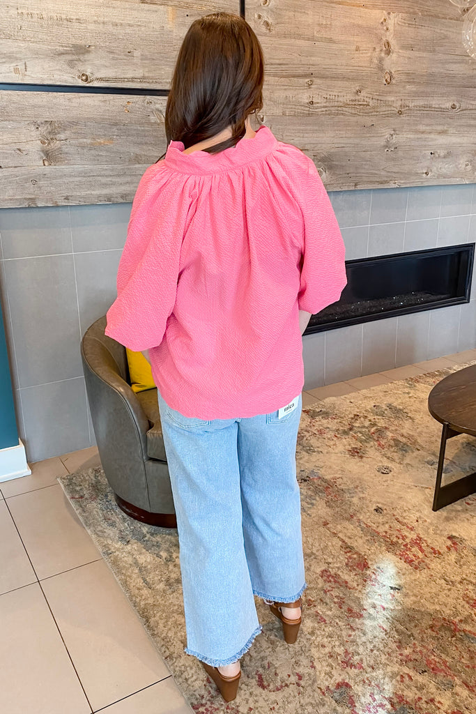 Meadow Breeze Peony Top - Lyla's: Clothing, Decor & More - Plano Boutique
