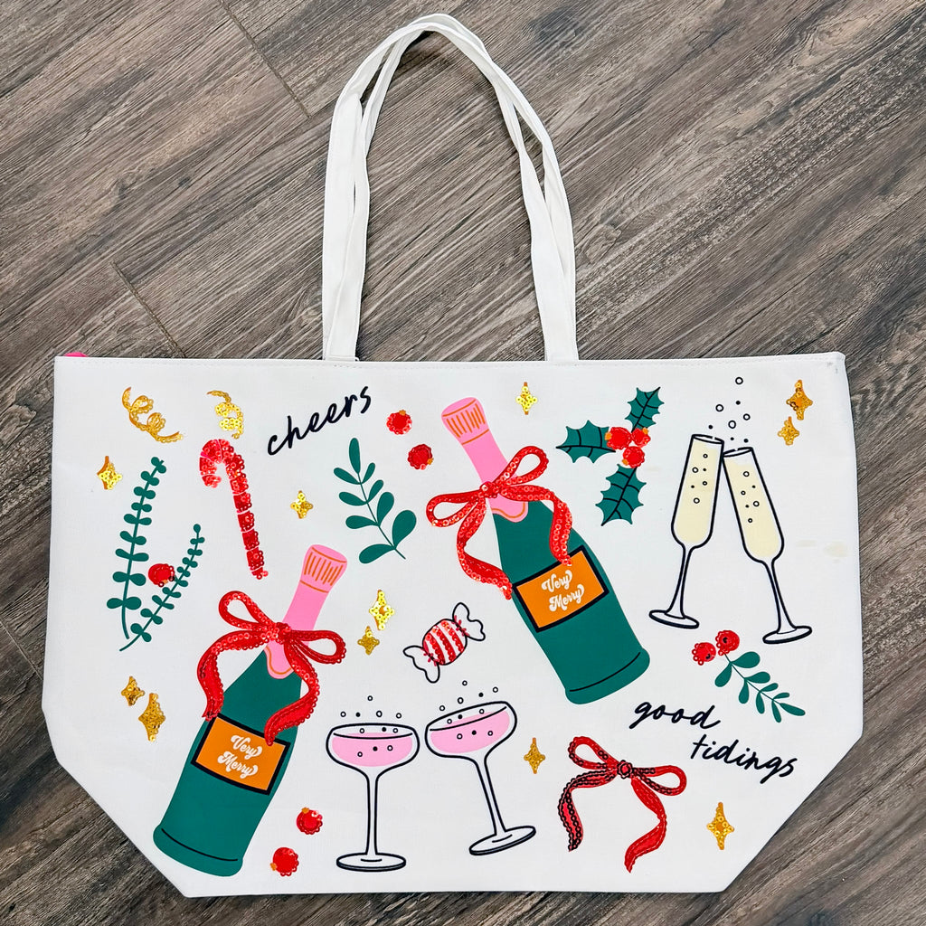 Bubbles Gifting Tote - Lyla's: Clothing, Decor & More - Plano Boutique