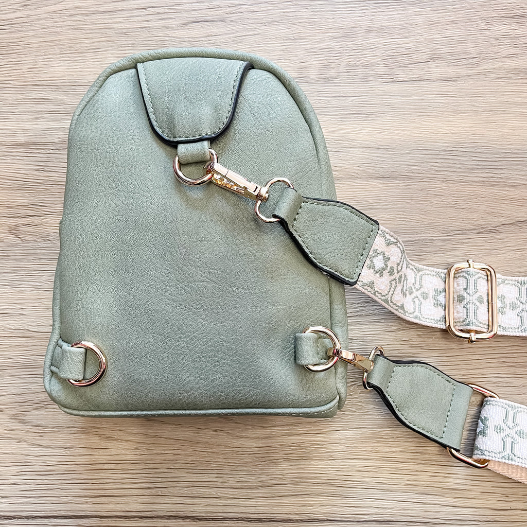 Jen & Co Ellen Crossbody Purse - Sage - Lyla's: Clothing, Decor & More - Plano Boutique