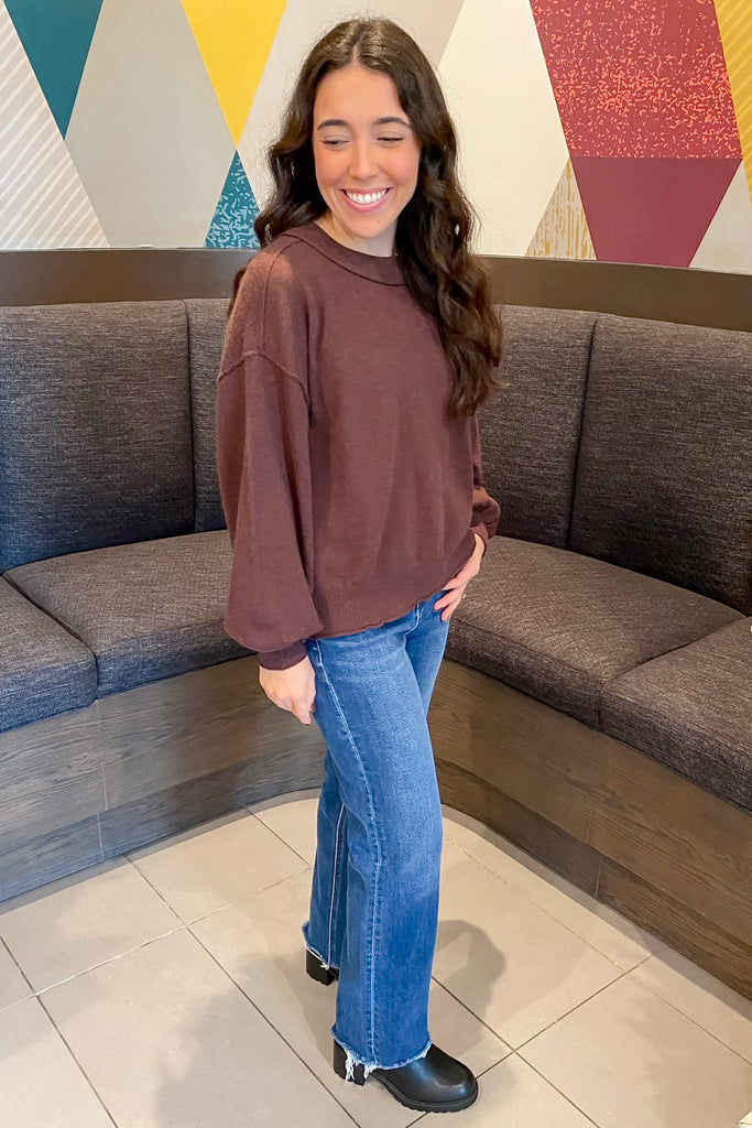 Special Day Brown Sweater - Lyla's: Clothing, Decor & More - Plano Boutique