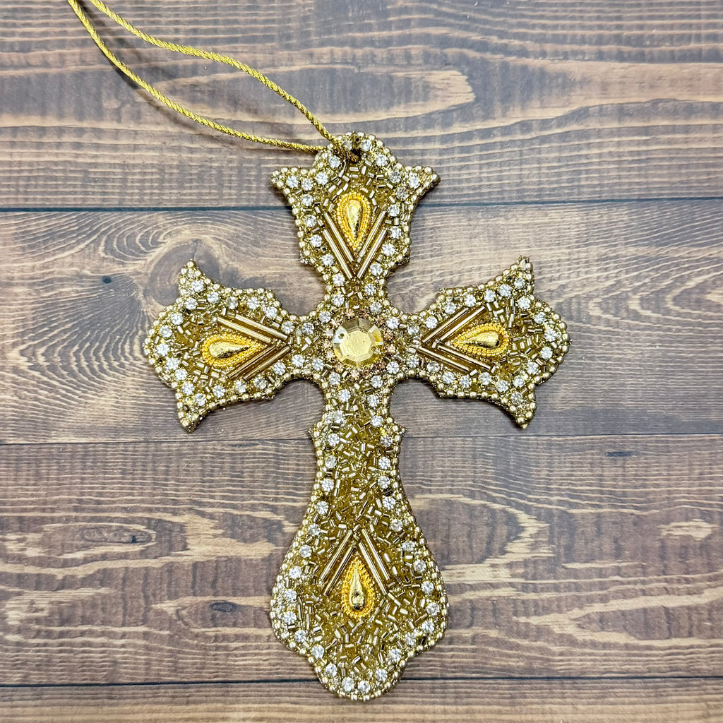 Luke Cross Ornament - Lyla's: Clothing, Decor & More - Plano Boutique
