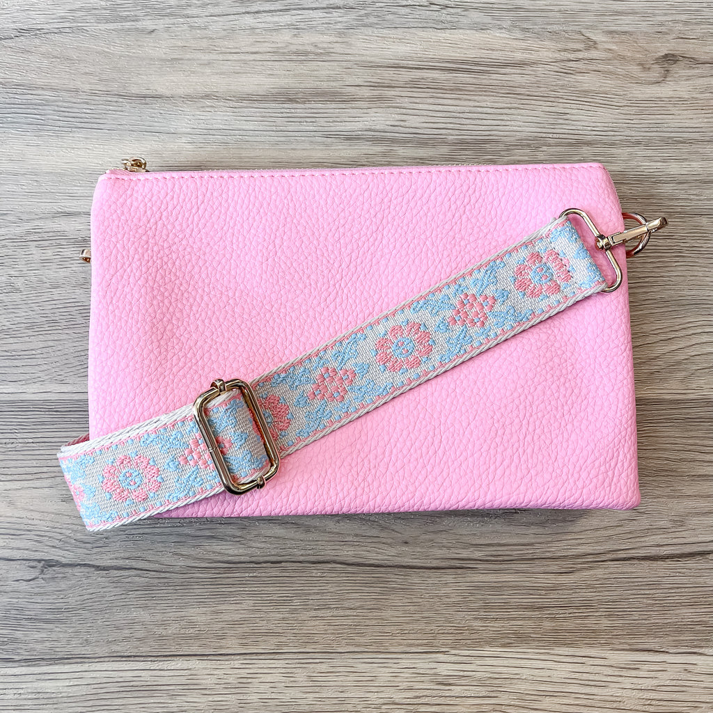 Jen & Co Izzy Crossbody Handbag - Sweet Pink - Lyla's: Clothing, Decor & More - Plano Boutique