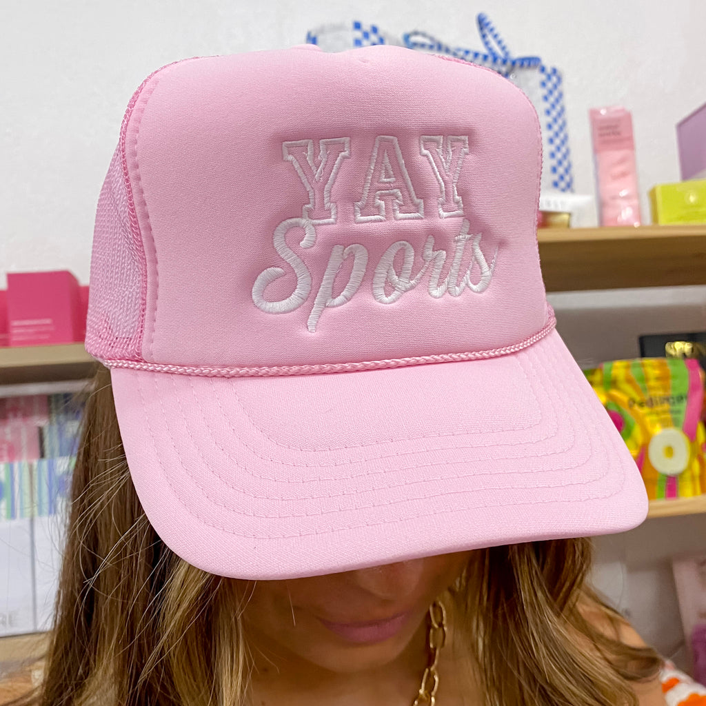 Yay Sports Foam Trucker Hat - Lyla's: Clothing, Decor & More - Plano Boutique