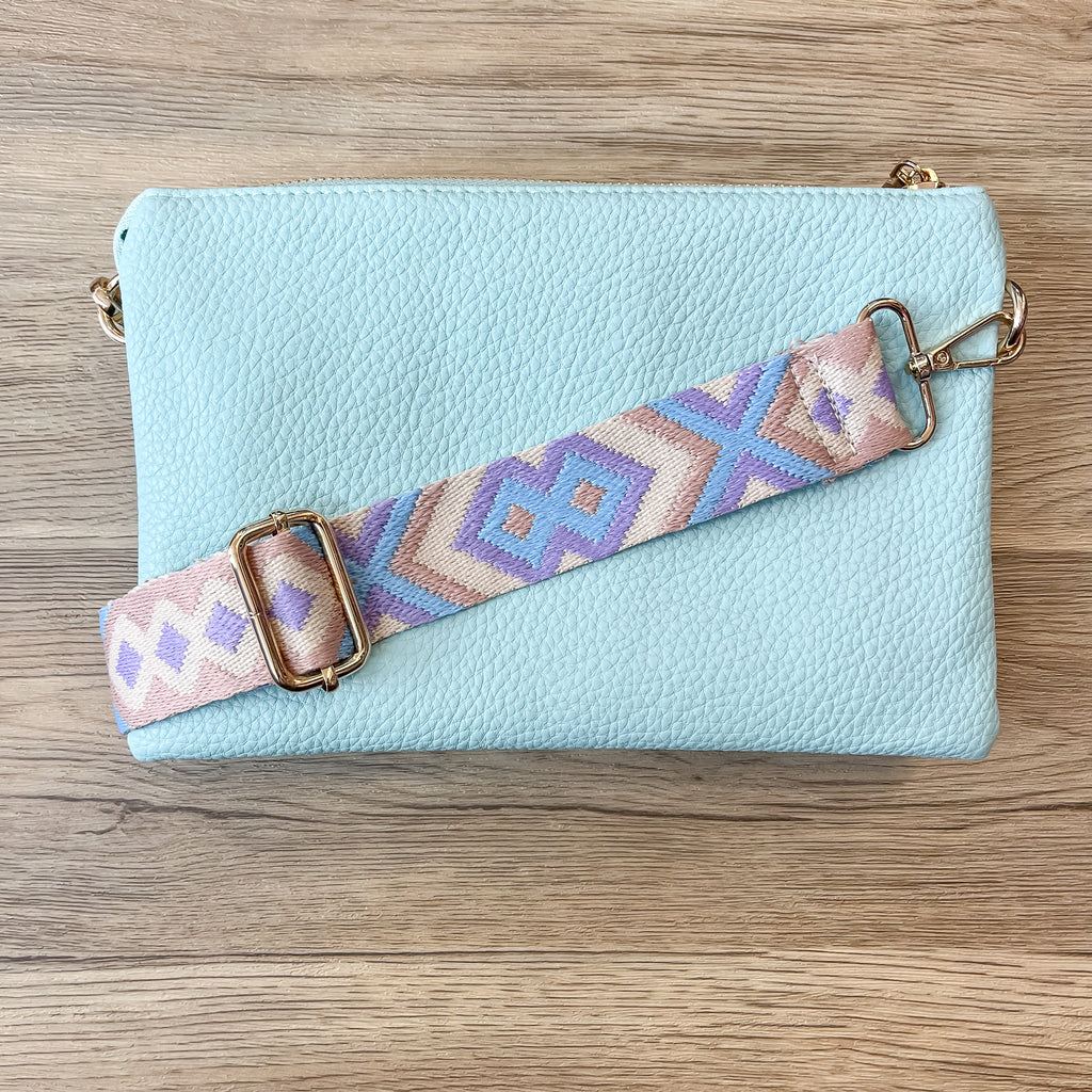 Jen & Co Izzy Crossbody Handbag - Artic Blue - Lyla's: Clothing, Decor & More - Plano Boutique