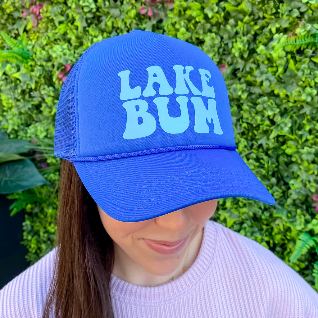Lake Bum Trucker Hat - Lyla's: Clothing, Decor & More - Plano Boutique