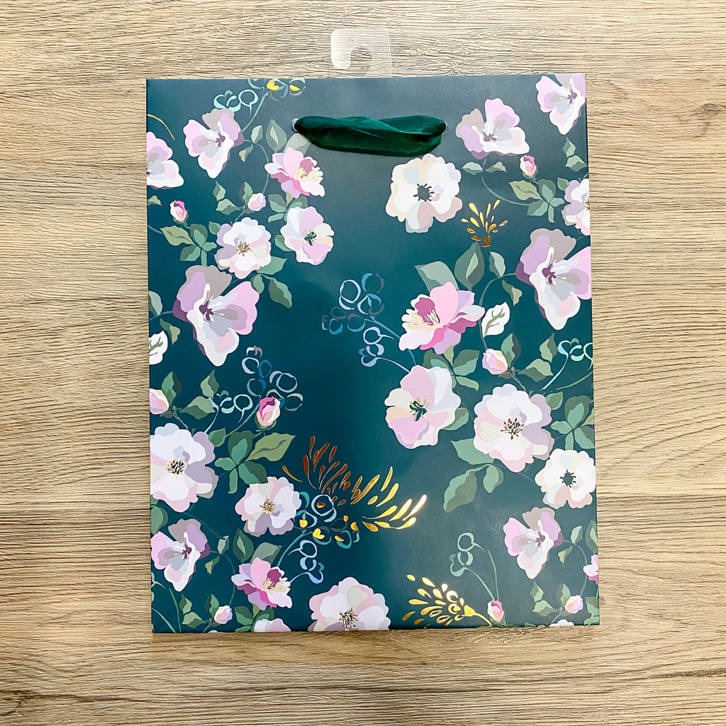 Garden Song Medium Gift Bag - Lyla's: Clothing, Decor & More - Plano Boutique