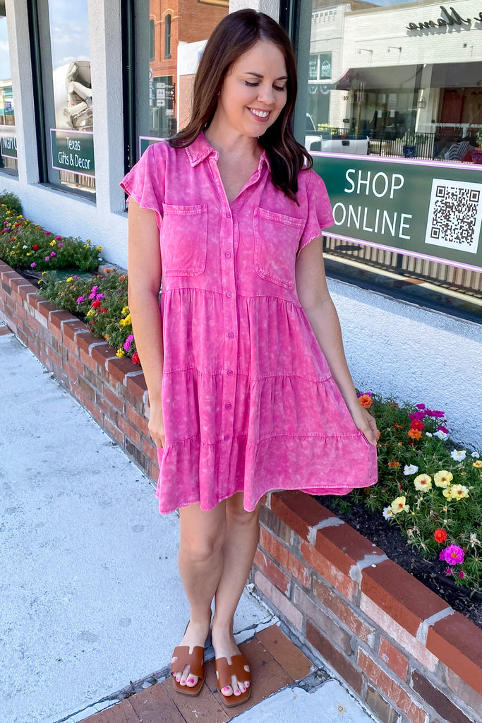 Sound of Music Pink Dress - Lyla's: Clothing, Decor & More - Plano Boutique