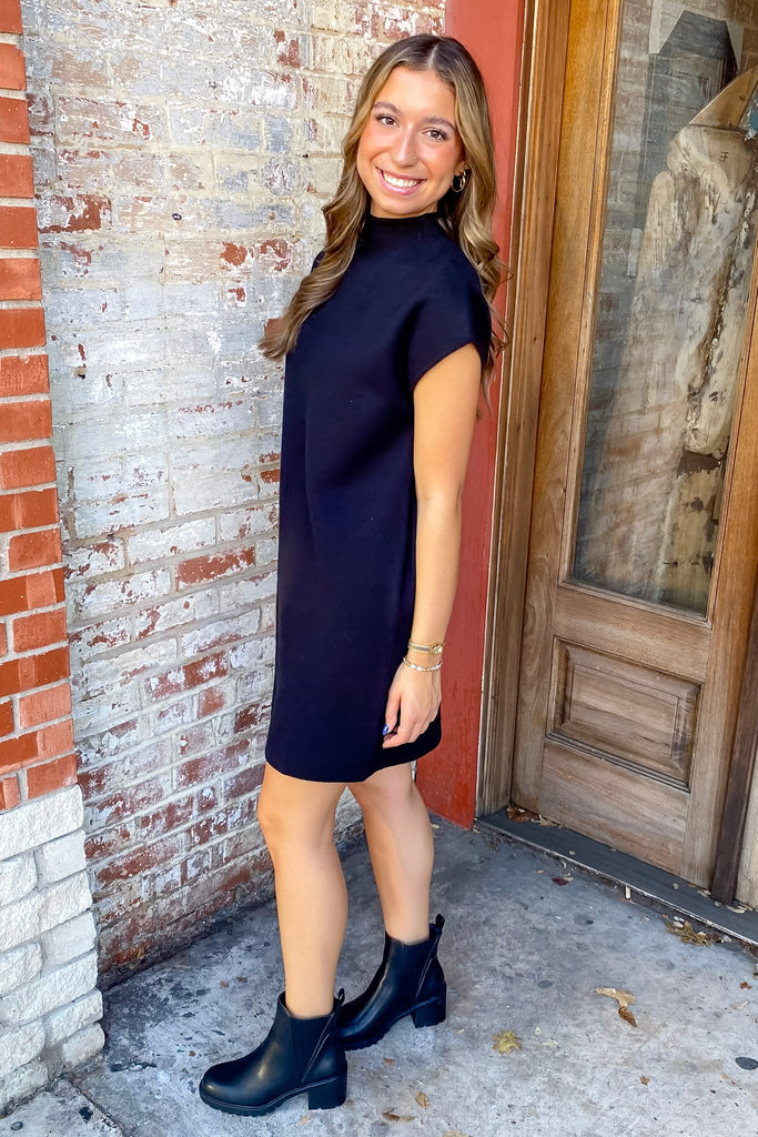 Life of A Lylas Girl Black Sweater Dress - Lyla's: Clothing, Decor & More - Plano Boutique