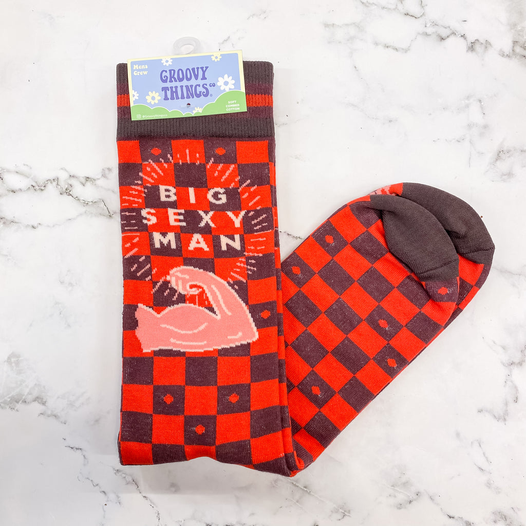 Big Sexy Man Mens Socks - Lyla's: Clothing, Decor & More - Plano Boutique