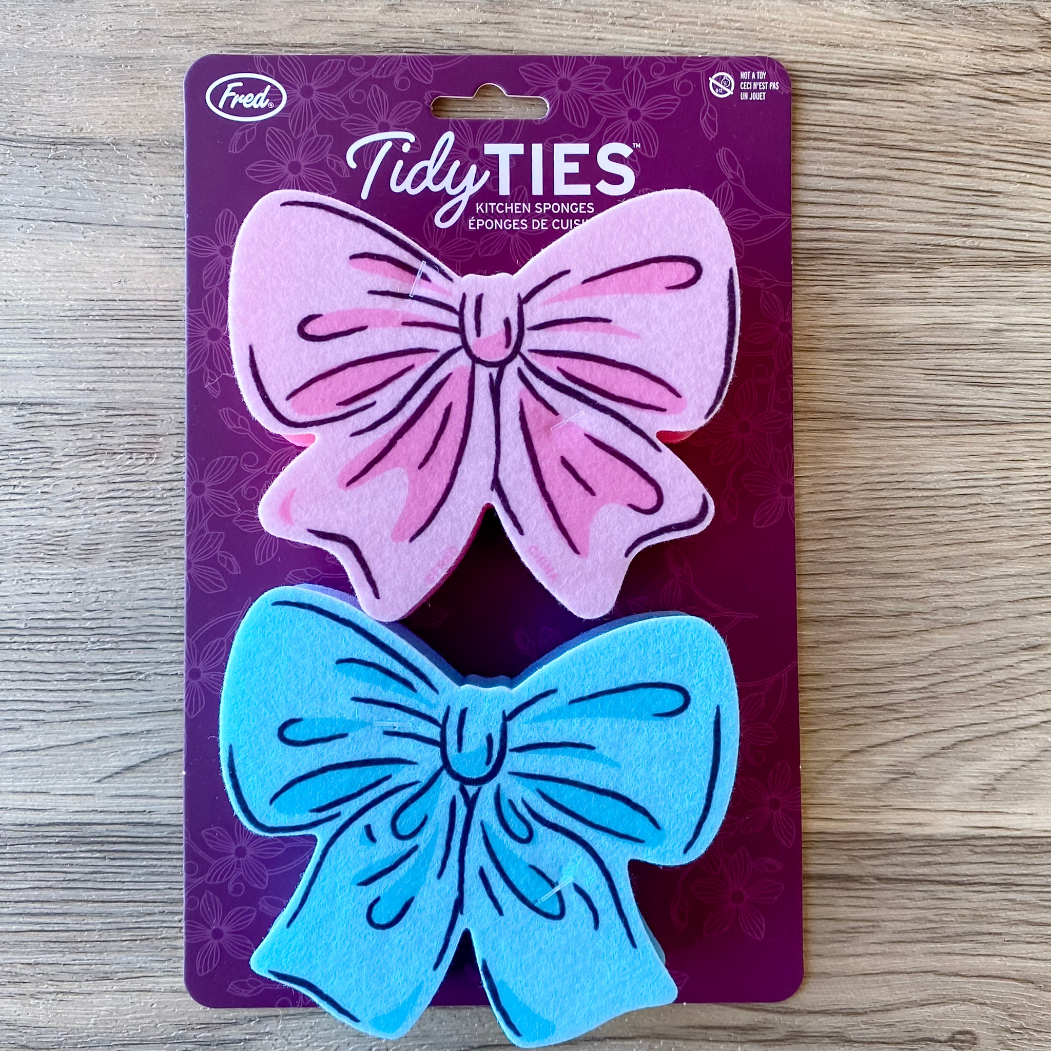 Bow Sponge Tidy Ties Bow Sponges