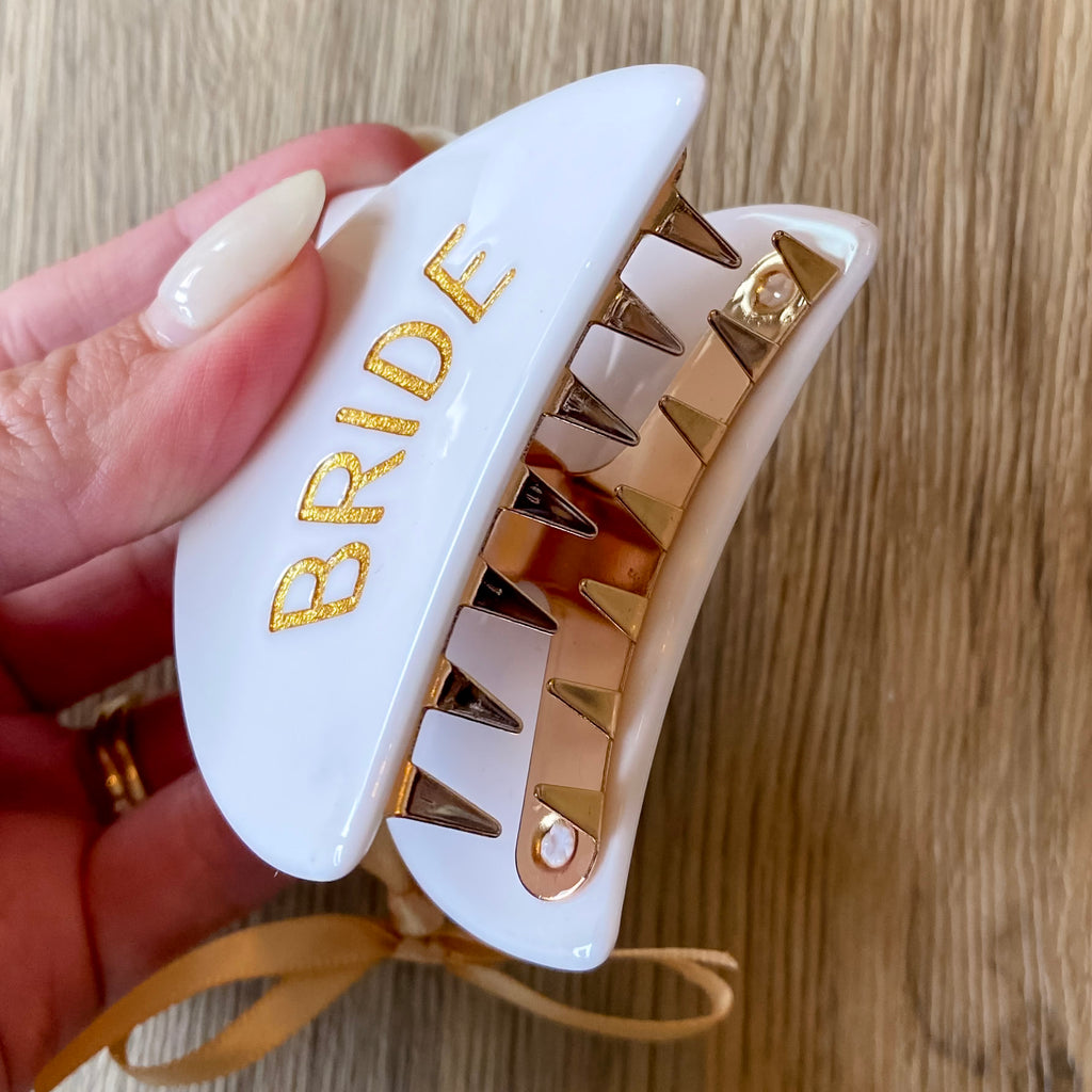 Bride Claw Clip - Lyla's: Clothing, Decor & More - Plano Boutique